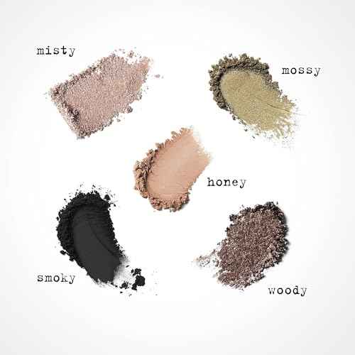 stila Pocket Play¢â Eye Shadow Palette | 5 Silky Powder Shades for Eyes, Face, Highlight & Contour | Compact, Travel-Friendly, Blendable Formula | Matte & Shimmer, Neutral & Bold Tones