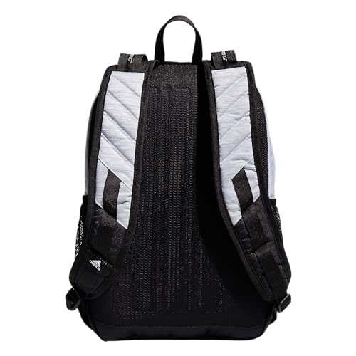 adidas Unisex Prime 6 Backpack, Two Tone White/Black, One Size