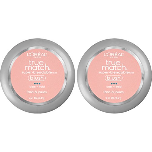 L'Oreal Paris Cosmetics True Match Super-Blendable Blush, Baby Blossom, 2 Count