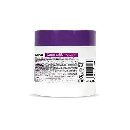 Babaria Onion Hair Mask - No Smell, No Tears - Purifying and Antioxidant Properties - Improves Hair Growth - Adds Gloss and Shine - Reduce Itchy Scalp, Dandruff, and Frizz - 13.5 oz Masque