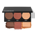 Smashbox Step-By-Step Contour Palette | Sculpt + Glow All-In-One Contour Kit with Blendable + Buildable Formulas