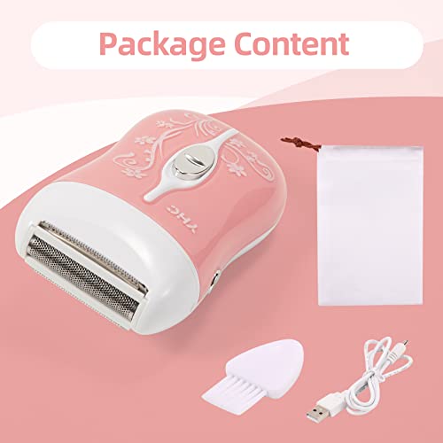 Women’s Cordless Electric Razor for Legs & Body - Rechargeable, Gentle on Skin