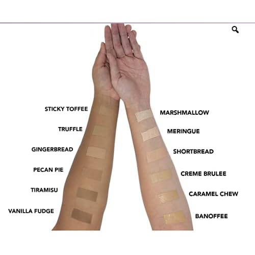 Carter Beauty By Marissa Carter Full Measure HD Foundation- Water-Based, Super Soft Skin Perfector - Vegan And Cruelty Free, Paraben And Sulfate Free - Banoffee - 1.01 OZ