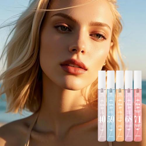 ADMD 5-Pack Travel Perfume Spray 10ml - Floral Scents