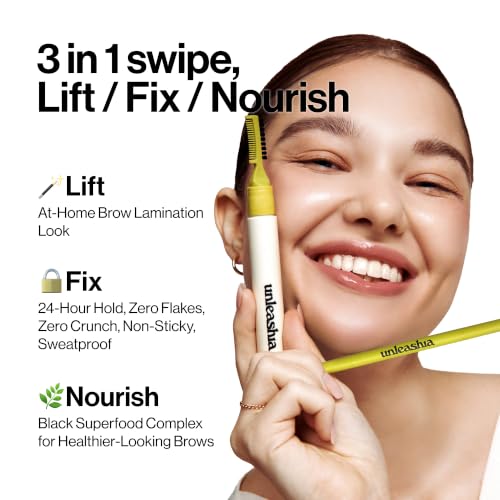 Unleashia Clear Eyebrow Gel with 1mm Pencil & Lamination
