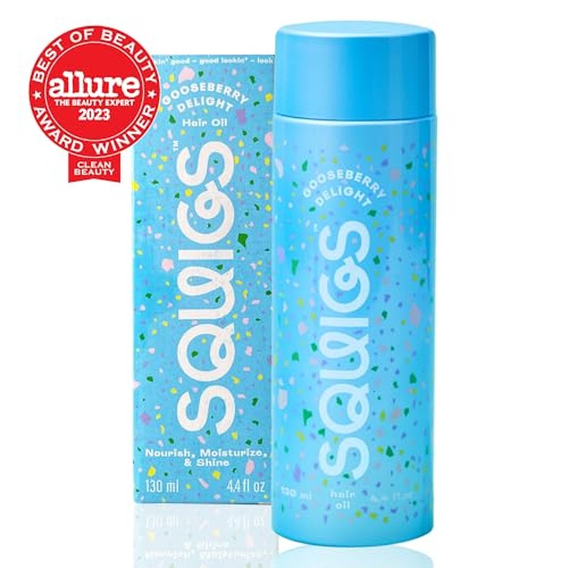 Squigs Hair Growth Oil - Amla, Castor & Coconut Blend 130ml