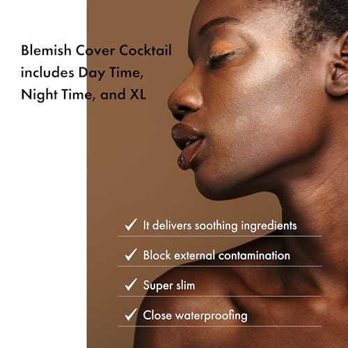 TGI PATCH] Blemish Cover Cocktail - Hydrocolloid Patches for Mid-Stage Pimples and Zits (36pc) 15+15+6