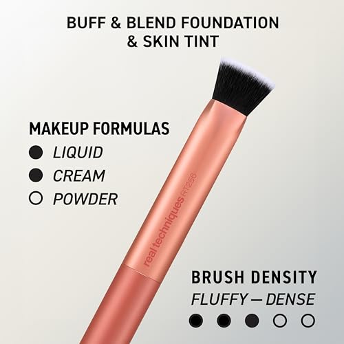 Real Techniques Face Base 4-Piece Makeup Brush Set