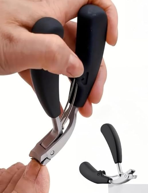 Heavy Duty Toe Nail Clippers with Long Ergonomic Handle
