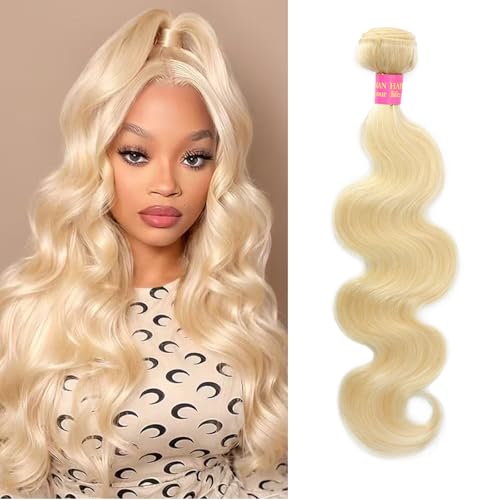 12 Inch Blonde Body Wave Human Hair Bundles 613