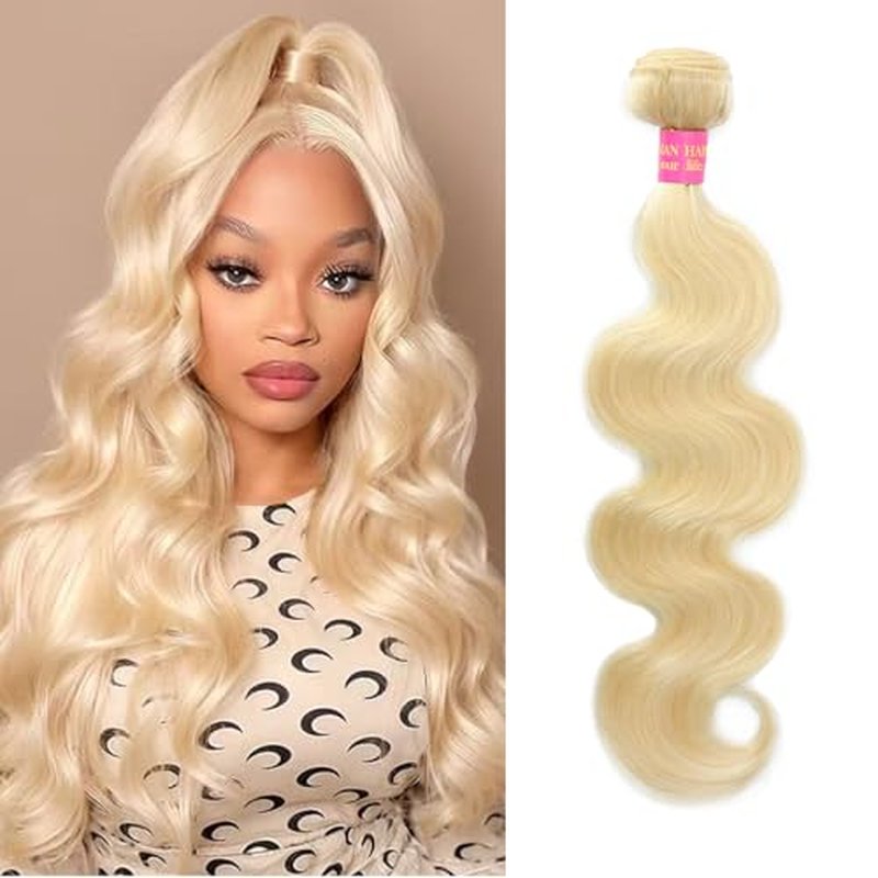 12 Inch 613 Blonde Body Wave Human Hair Bundles