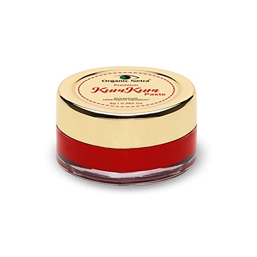 Organic Netra Kumkum Sindoor Paste - Waterproof, Long Lasting