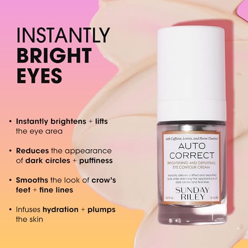 Sunday Riley Auto Correct Eye Cream - Dark Circles & Fine Lines