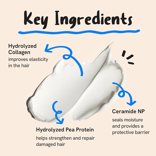 Collagen Hair Treatment Mask - Deep Conditioning Bond Repair 3.3oz