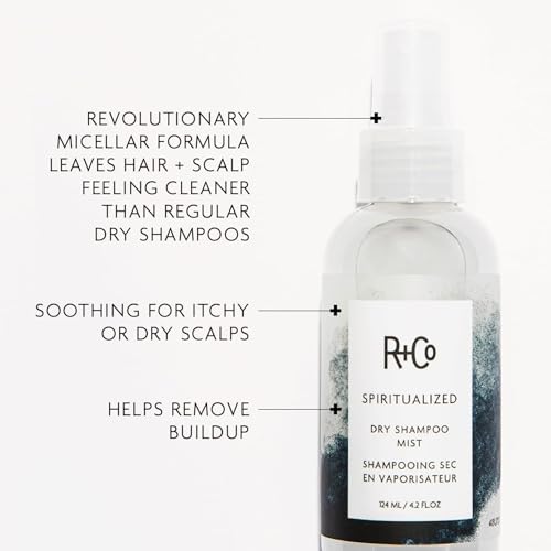 R+Co SPIRITUALIZED Dry Shampoo Mist – Oil-Absorbing Spray