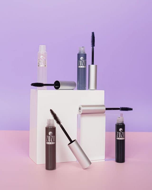 ZUZU LUXE Luxe Mascara (Espresso), Water resistant, Natural, Paraben Free, Vegan, Gluten-free, Cruelty-free, Non GMO, Adds lush volume to lashes, Vitamin Enriched formula conditions lashes, 0.25 oz.