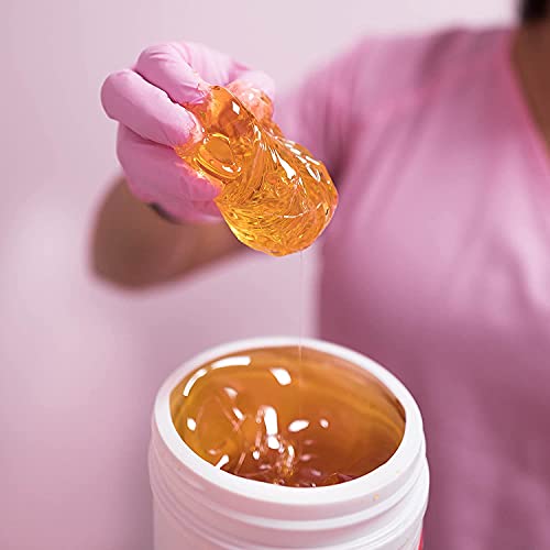 Sugaring Paste - Medium Grade Universal Paste for Large Areas, Back, Shoulders, Arms, Legs + Glove Set