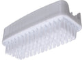 Dual Sided Hand & Nail Brush - White, 3.5 Inches, BPA-Free, Kitchen & Personal Care