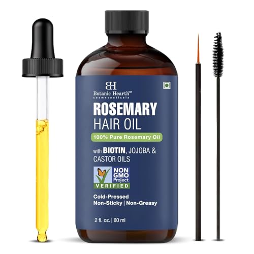 Botanic Hearth Rosemary Oil for Hair Growth with Biotin - 2 fl oz