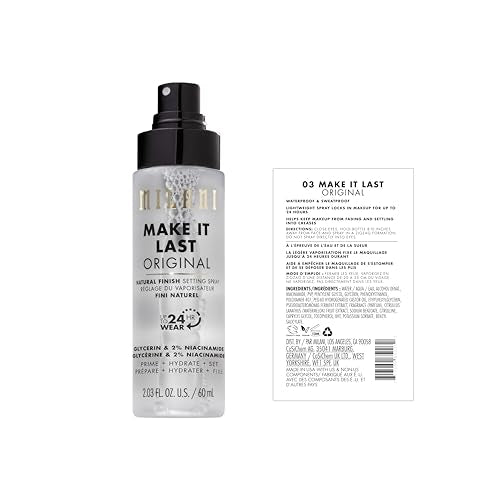 Make It Last Setting Spray + Primer - Natural Finish, 1 Pack - Milani