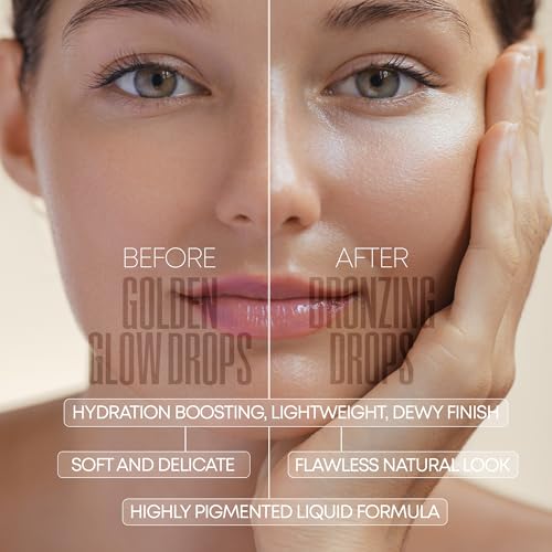 W7 Golden Glow Drops - Liquid Bronzer & Moisturizer Set