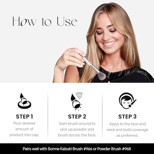 SORMÉ Mineral Light Reflecting Powder SPF15 | Hypoallergenic Loose