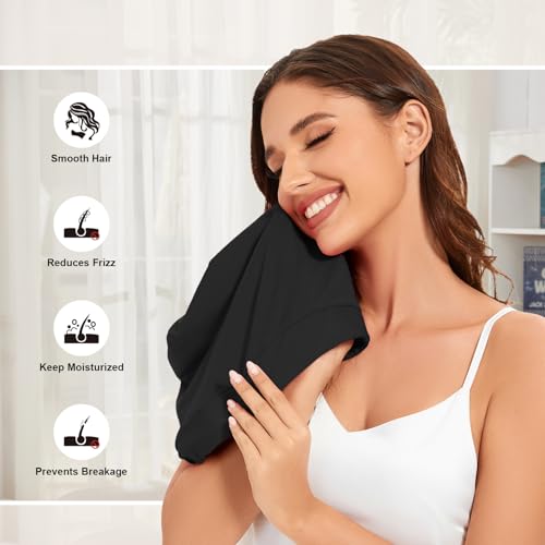 ZHENSILK Adjustable Silk Bonnet for Sleeping - Satin Sleep Cap