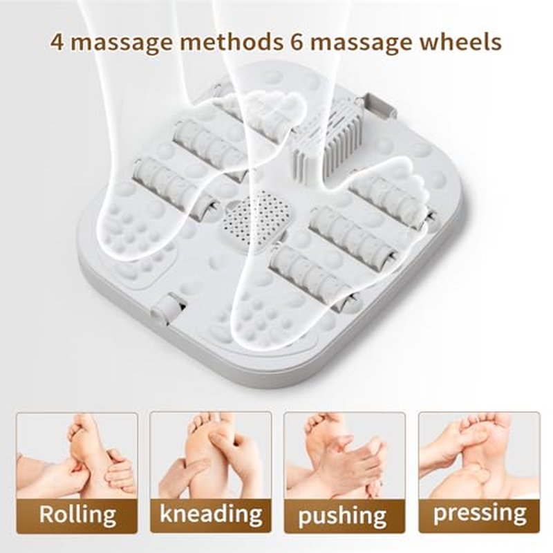 ACKLEAP Folding Foot Spa Massager with Heat & Touchscreen Control