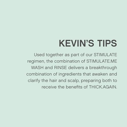 KEVIN.MURPHY STIMULATE-ME.WASH - Clarifying Shampoo for Hair & Scalp - For All Types - Stimulates Hair - Strengthening - Cruelty Free Shampoo - 250 mL / 8.4 fl oz (Pack of 2)