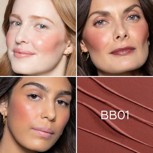 FOCALLURE Cream Blush Stick - 12H Long-Lasting Multi-Use Makeup