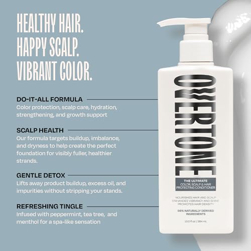 Overtone Ultimate Conditioner - Hydrating & Strengthening Formula