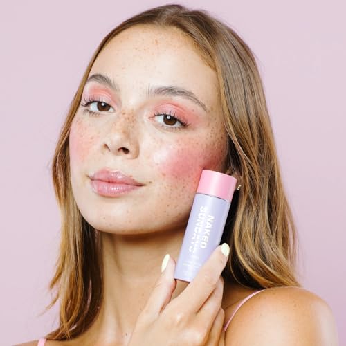 Naked Sundays Peptide Glow Mineral SPF 50 Blush Stick Pink Pop - Hydrating & Broad Spectrum Sun Protection