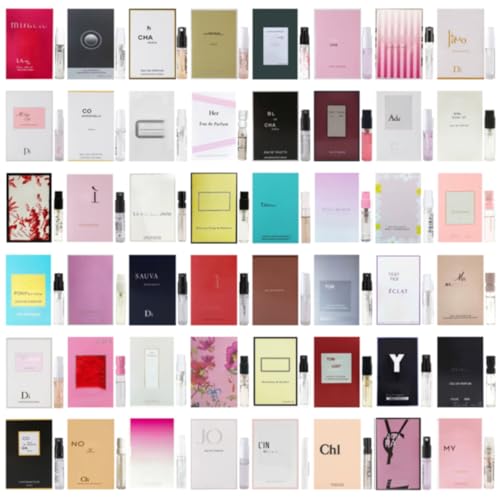 Women's Perfume Sampler Set - 12 Designer Fragrance Vials