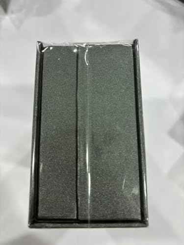 MAANGE Makeup Brush Set with Mirror Double-ended Kabuki Makeup Brushes For Foundation Contour Liquid Powder Concealer Eye Shadows Cream Cosmetics Blending Blush Makeup Tools (Coffee Brown, 8 PCS)