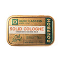 Duke Cannon Solid Cologne for Men Bourbon - Balm Tin