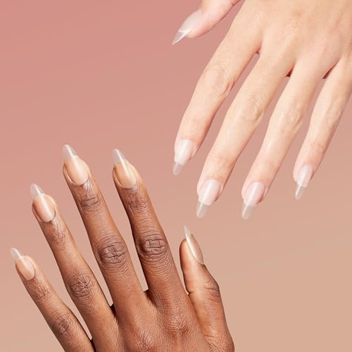 OPI GELevate Soft Gel, Nail Tips | Medium Length Extensions | Flexible & Natural Fit | 1 Box with 16 Sizes