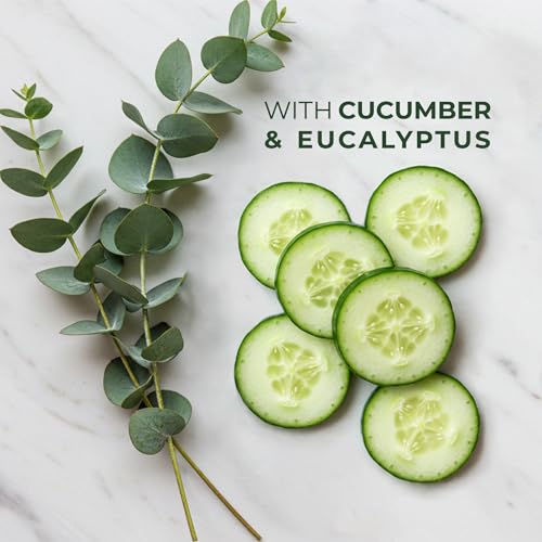 Pueblo Remedy Body Wash, Cucumber & Eucalyptus ? Soothing & Invigorating Shower Gel, Vegan & Cruelty-Free, 16.9 Oz