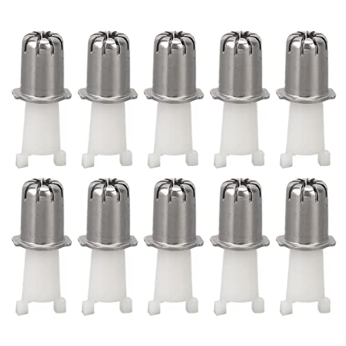 Nose Hair Trimmer Replacement Blades,Nose Hair Trimmer Blades,Nose Hair Trimmer Head, 10pcs Portable Universal Replacement Clipper Blade Heads for Fitting and Easy Cleaning, Daily Storage and Travel