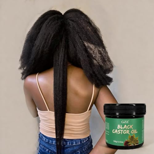 GZE Jamaican Black Castor Oil 100g Hair Growth & Scalp Nourishment