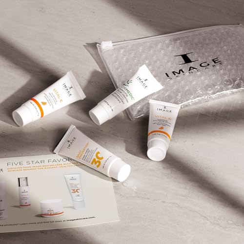 IMAGE Skincare 4-Step Travel Set - Cleanser, Serum, Moisturizer & Crème