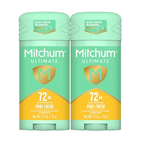 72H Antiperspirant Deodorant for Women, Pure Fresh Scent - 2 Pack