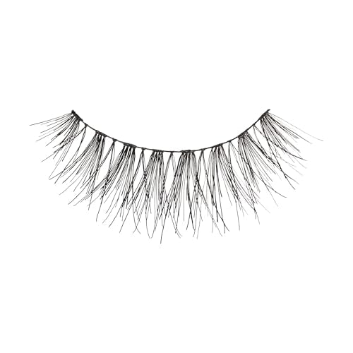 KISS Magnetic False Eyelashes Tempt - Reusable Magnetic Lashes with 5 Magnets, Wind Resistant, Lasts Up To 16 Hours