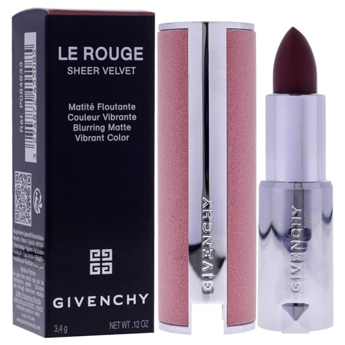 Le Rouge Sheer Velvet Matte Lipstick - N17 Rouge Erable by Givenchy for Women - 0.11 oz Lipstick