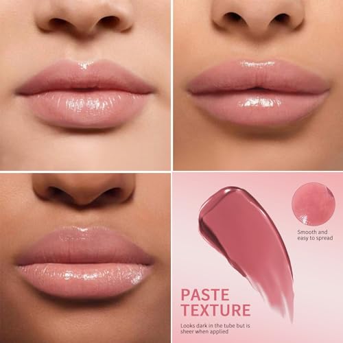 Honey Tinted Lip Balm 2-Pack – Sheer Hydrating Lip Tint & Gloss