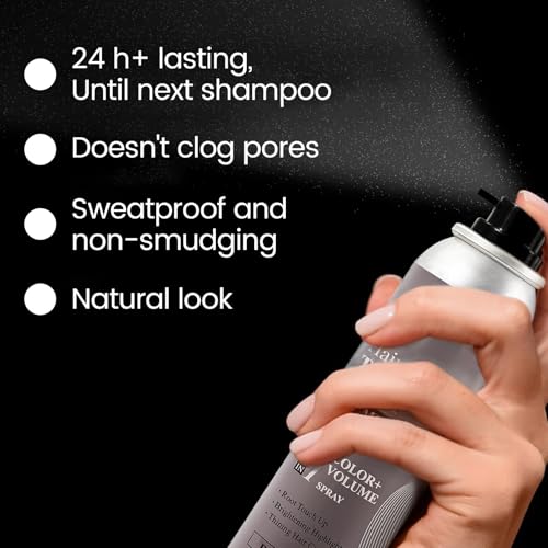 Hair Thickening Fibers Spray – Root Touch Up & Coverage