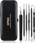 JPNK Blackhead Remover Tool Kit - 6 Pcs Acne Extractor Set