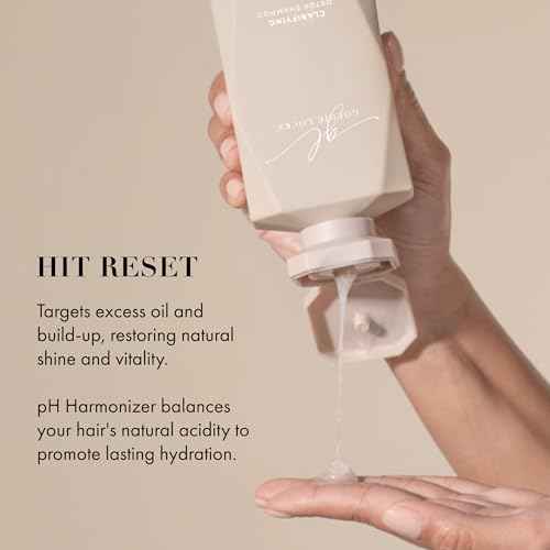 Goldie Locks Clarifying Shampoo - Sulfate-Free Deep Cleansing Detox for Scalp and Hair - Removes Buildup and Excess Oil - Safe for Extensions & Color-Treated Hair - Protein-Free - 8.45 fl oz