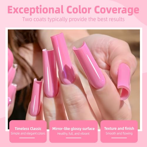 Major Dijit Hot Pink Quick Dry Nail Polish - Vibrant, Vegan & Fast-Drying