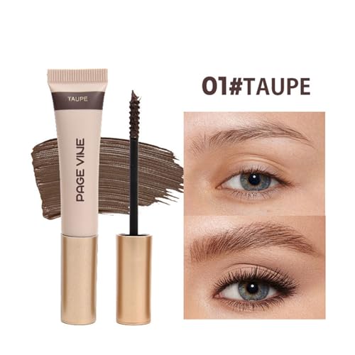 Waterproof Eyebrow Gel with Precision Pencil - Chocolate