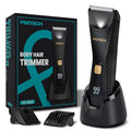 PRITECH Manscape Body Hair Trimmer - Ceramic Blade Wet/Dry